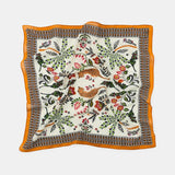 TIGER COTTON PRINTED SCARF