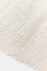 Crochet Triangle Scarf