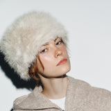 SKULLCAP HAT WITH HAIR