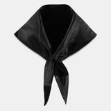 100% SUEDE LEATHER BANDANA BROWN