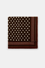 POLKA DOT PRINT SCARF