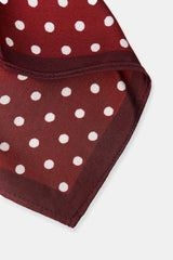 POLKA DOT SQUARE SCARF