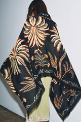 PRINTED LINEN SCARF