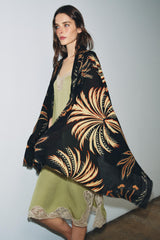 PRINTED LINEN SCARF