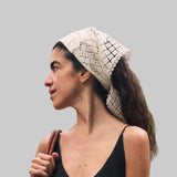 Crochet Triangle Scarf