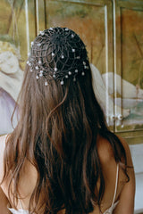 BEADED CHAIN HEADPIECE