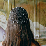BEADED CHAIN HEADPIECE