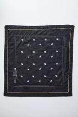 Embroidered Skeleton Bandana