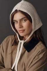 Surlaclava Knit Bonnet Hoodie