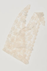 Forever Lace Triangle Scarf