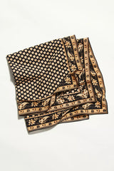 Lotus Paisley Print Bandana
