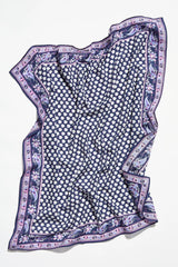 Lotus Paisley Print Bandana