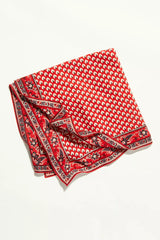 Lotus Paisley Print Bandana