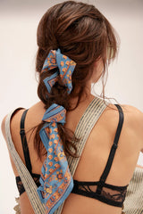Lotus Paisley Print Bandana