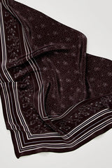 Triangle Bandana Paisley Brown