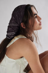 Triangle Bandana Paisley Brown