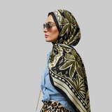 PRINTED COTTON SCARF