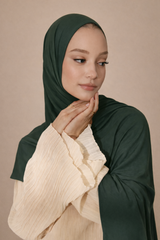 Signature Jersey Hijabs Evergreen