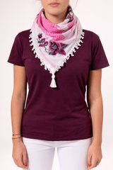 KUFIYA PINK ROSE SMALL