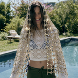 Mirror Veil Scarf