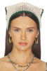 Cody Crochet Bandana Green