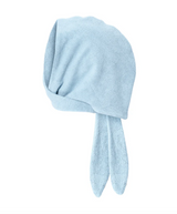 Fleece Babushka Bonnet Baby Blue