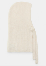 Surlaclava Ribbed Hoodie OFF WHTE