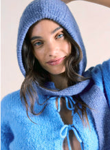 Surlaclava Bouclé Bonnet Blue