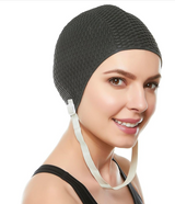 Chin Stap Vintage Swim Cap