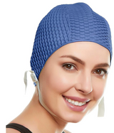 Chin Stap Vintage Swim Cap