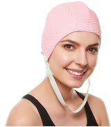 Chin Stap Vintage Swim Cap