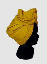 WIRE HEADBAND MUSTARD