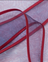 Organza Babushka Bonnet Two tone