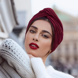Egyptian Turban Bordeaux