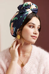 WIRE FULL CAP TURBAN BLUE