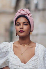 WIRE FULL CAP TURBAN PETAL