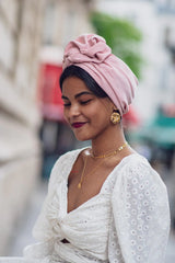 WIRE FULL CAP TURBAN PETAL