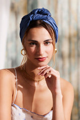 WIRE HEADBAND ROYAL BLUE