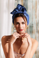 WIRE HEADBAND ROYAL BLUE
