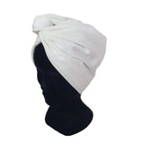 WIRE FULL CAP TURBAN OFF WHITE