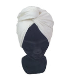 WIRE FULL CAP TURBAN OFF WHITE