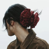 FLOWER BROOCH HAIR CLIP