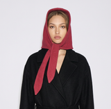 Fleece Babushka Bonnet