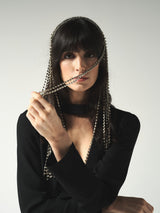 Crystal Fringe Headband