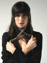 Crystal Fringe Headband