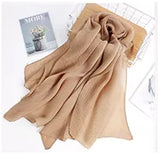 Pleated Twill Scarf
