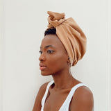 Messy Bun Pre-tied Turban