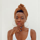 Messy Bun Pre-tied Turban