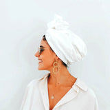 Messy Bun Pre-tied Turban