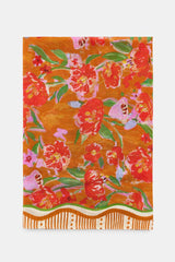 WATERCOLOR PRINT SILK SCARF